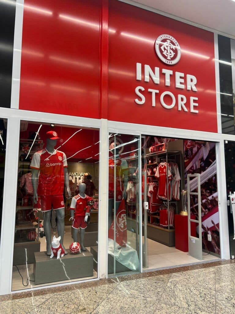 Loja oficial do Inter é inaugurada em Alvorada