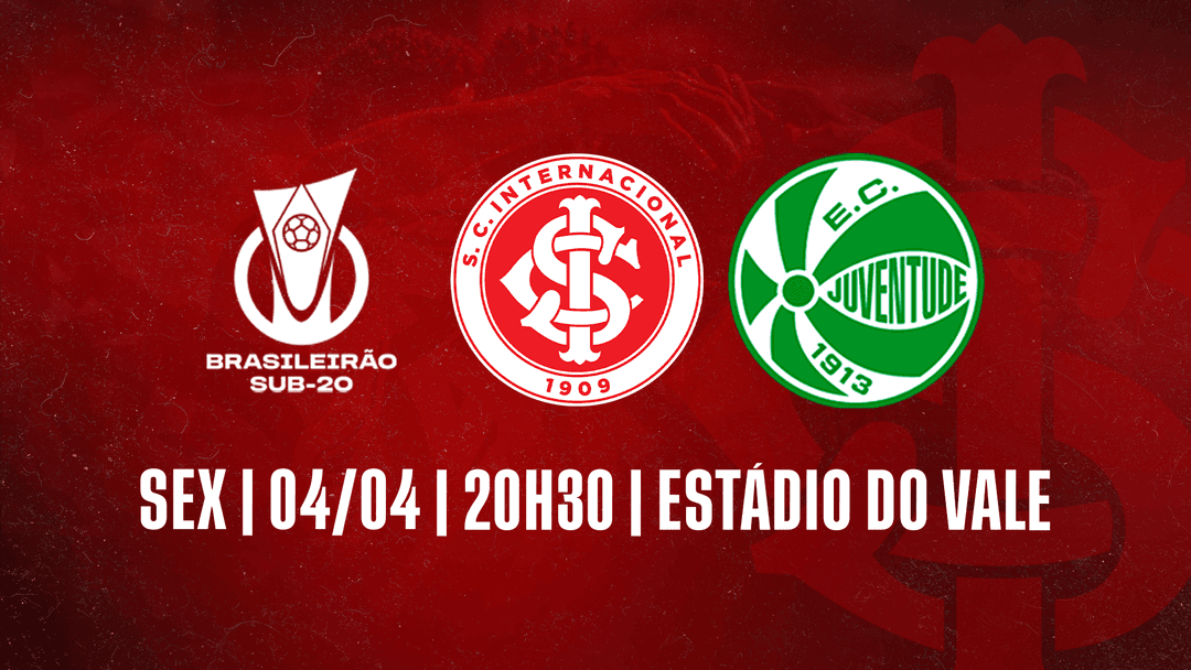 Serviço de jogo: Inter x Juventude/Campeonato Brasileiro Sub-20 2025