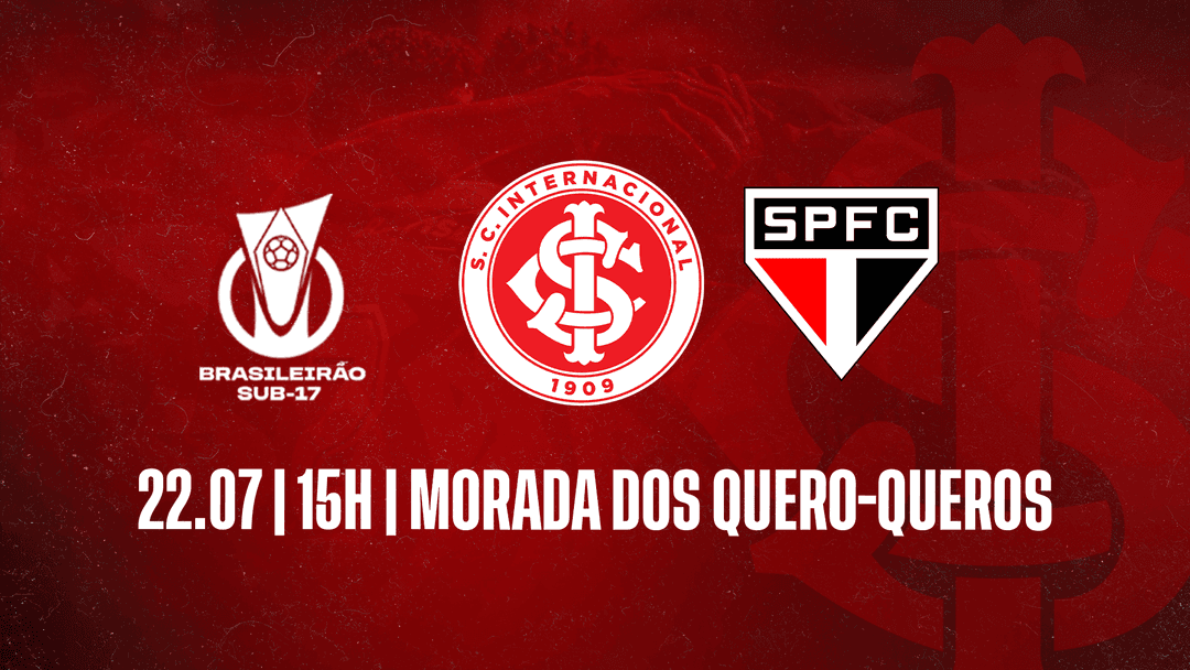 Serviço de Jogo: Internacional x São Paulo | Campeonato Brasileiro Sub-17 2025
