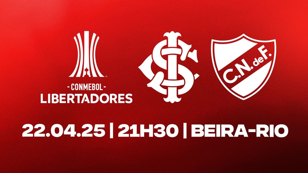 Serviço de Jogo: Inter x Nacional/3ª rodada CONMEBOL Libertadores