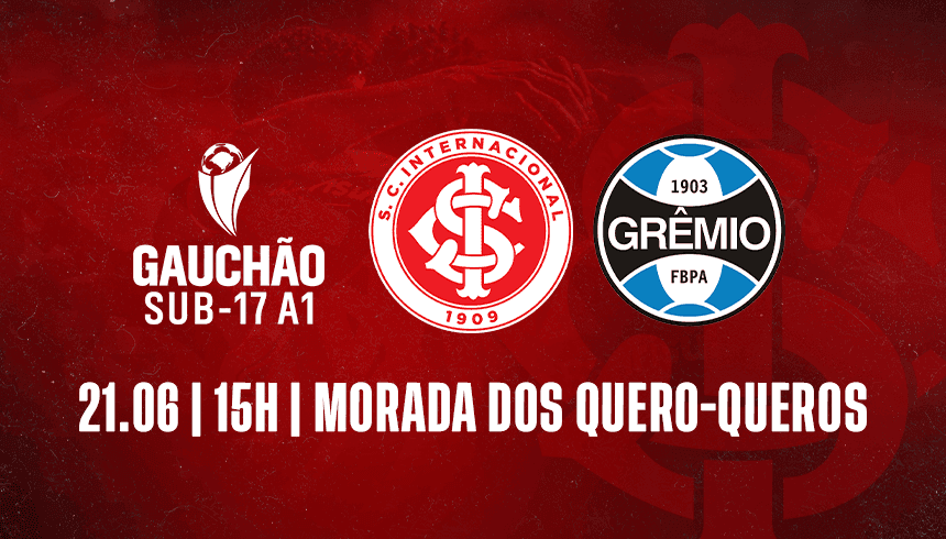 Serviço de jogo: Internacional x Grêmio | Campeonato Gaúcho Sub-17 2025