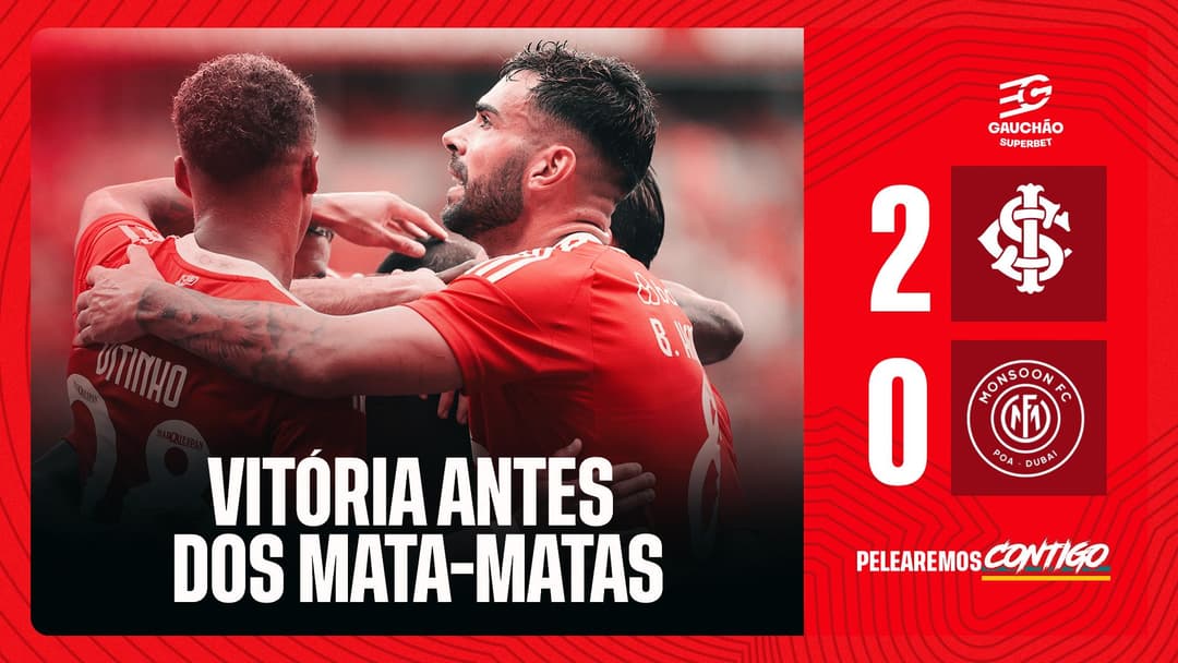 Bastidores | Internacional 2 x 0 Monsoon | Campeonato Gaúcho 2025