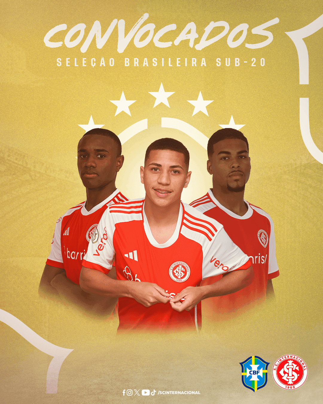 Gabriel Carvalho, Gustavo Prado e Ricardo Mathias são convocados para o Sul-Amer...
