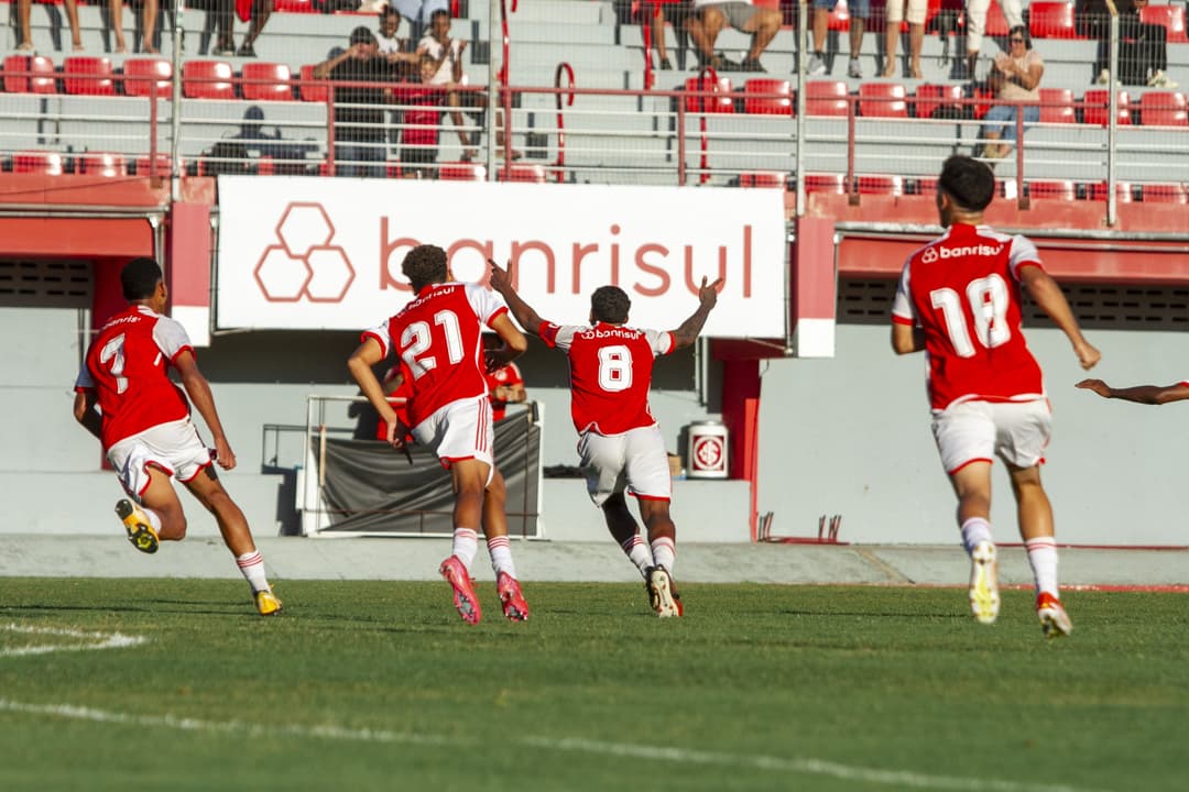 Inter vence o Santos no jogo de ida das oitavas da Copa do Brasil Sub-17
