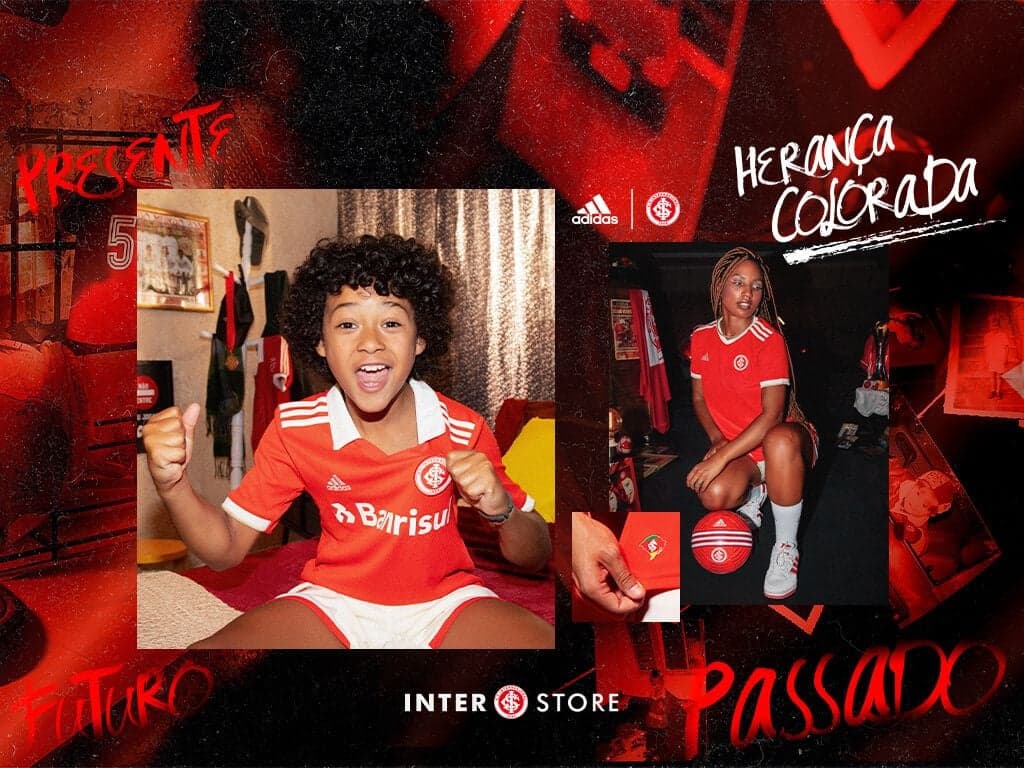 Inter e adidas apresentam novos uniformes com versões masculina e feminina