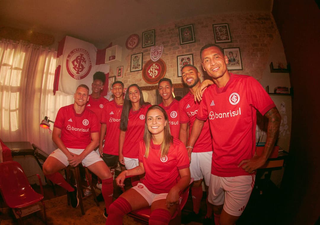 Sentimento na pele: Inter e adidas lançam novo uniforme para a temporada 2023