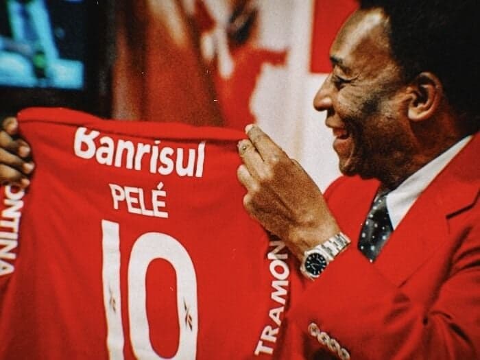A história de encontros entre Inter e Pelé